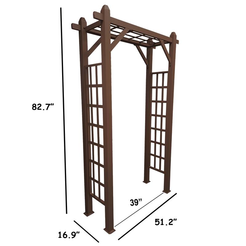 Modern Aluminum Garden Arch