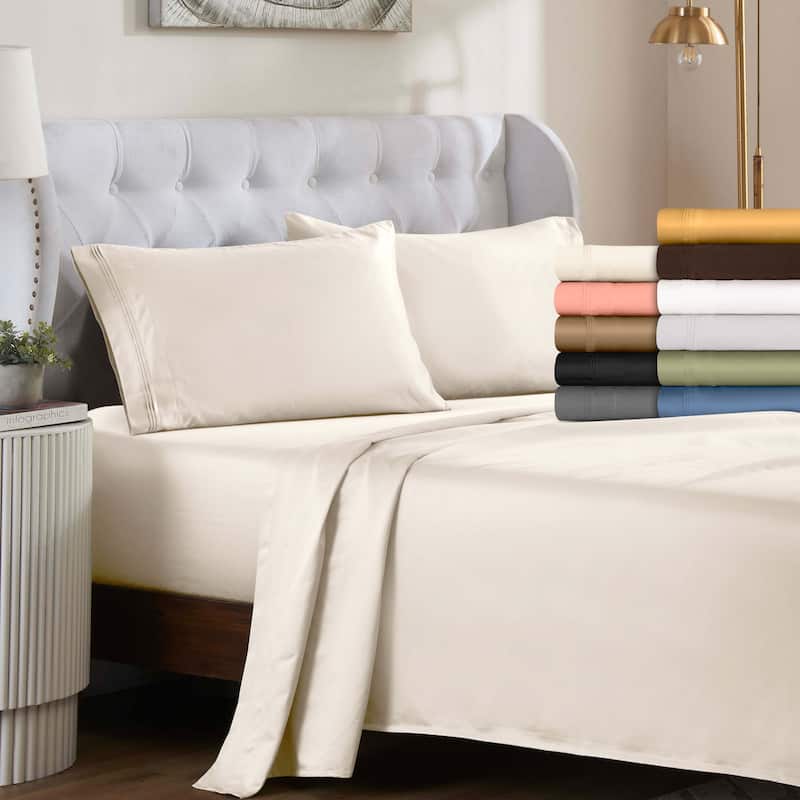 Superior Egyptian Cotton 1500 Thread Count Pillowcase - (Set of 2)