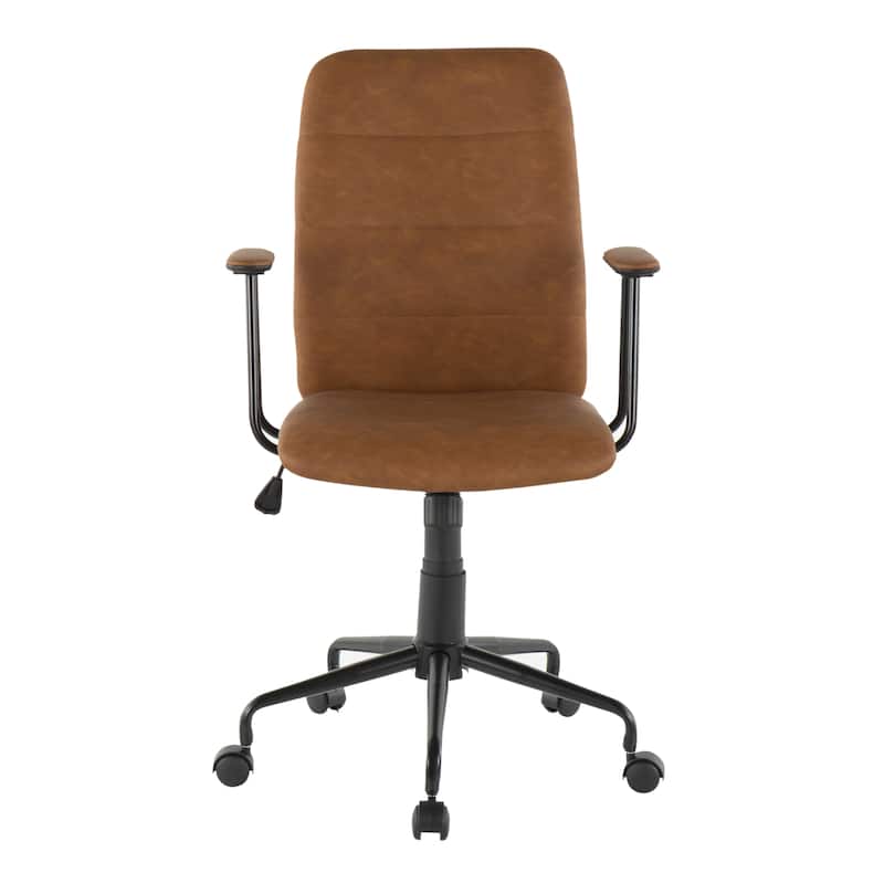 Carbon Loft Hakim Contemporary Office Chair - N/A - Brown