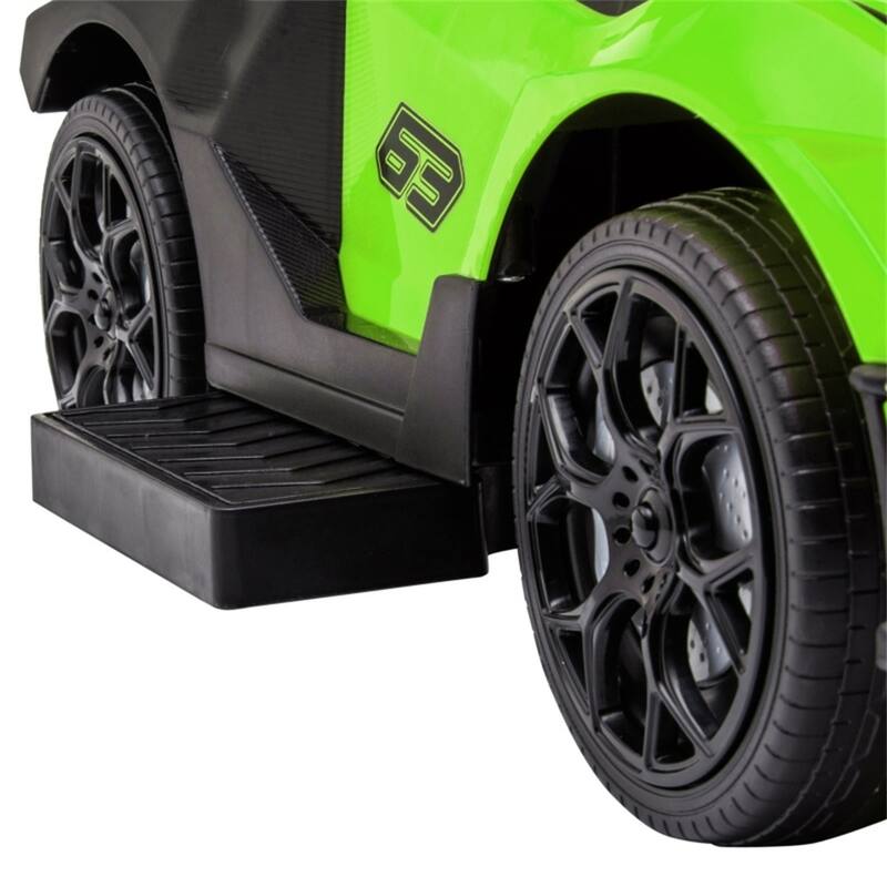Baby Under-Seat Storage Ride-On Sliding Car with Detachable Push Handle and Steering Wheel - 34" L x 15.75" W x 35.25" H