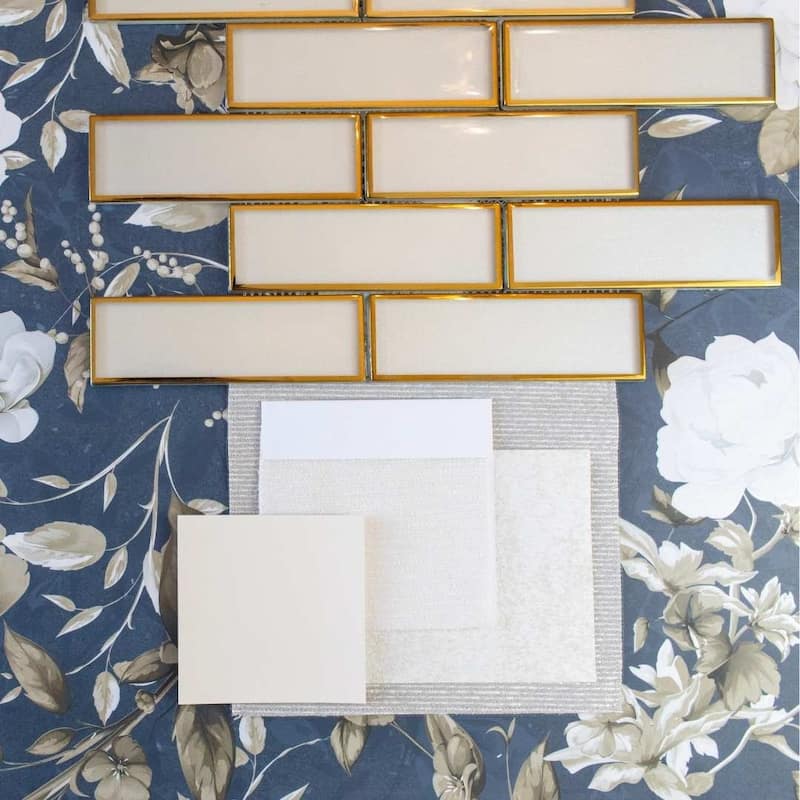Athena 2x6 Glossy Glass Subway Mosaic Tile - Wall, Backsplash