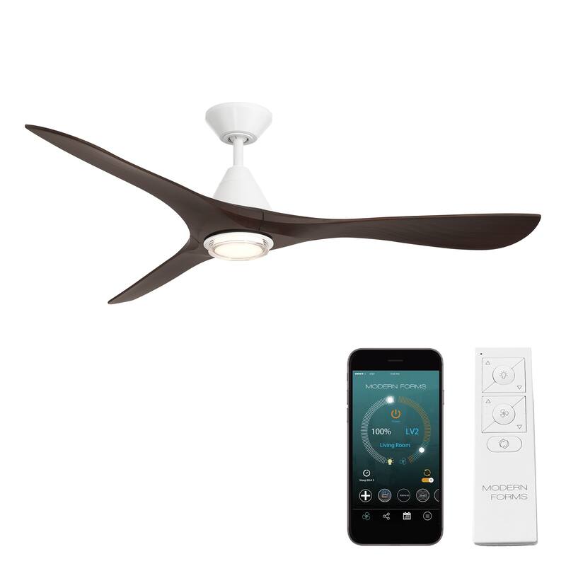 Carve Indoor or Outdoor 3-Blade 60in Smart Ceiling Fan