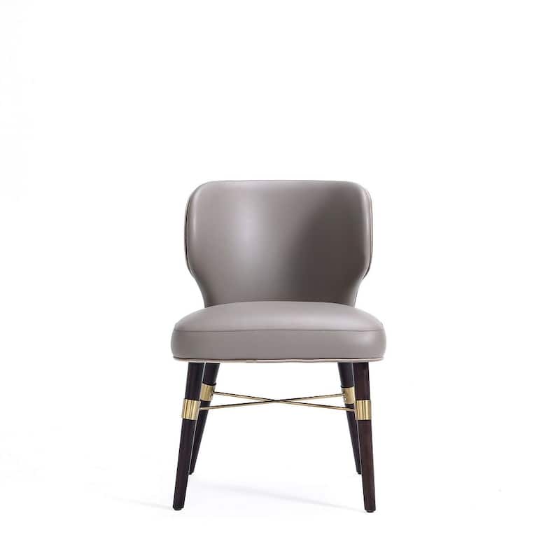 Manhattan Comfort Modern Edra Leatherette Dining Armchair