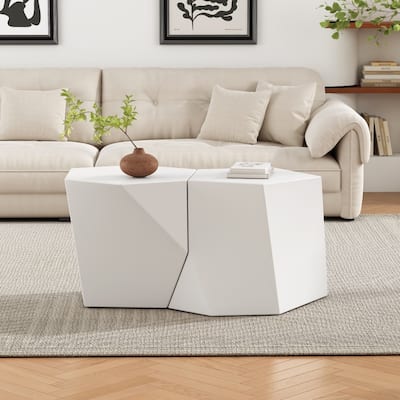 Modern Magnesium Oxide Coffee Table Set