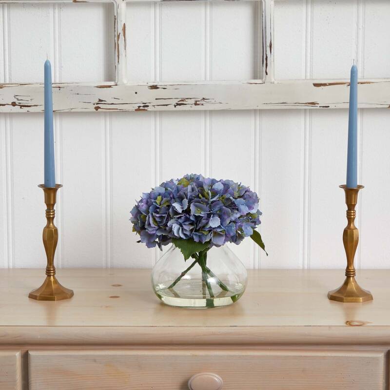 Blooming Asian Allure Flower Arrangement with Vase Home Decor - 9
