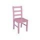 preview thumbnail 11 of 43, Twin Size Wood Platform Bed with Desk, Bookshelf, Matching Chair, Pink