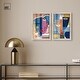 preview thumbnail 29 of 41, Abstract Mask Series Living Room Set Shadowbox Print by Art Remedy