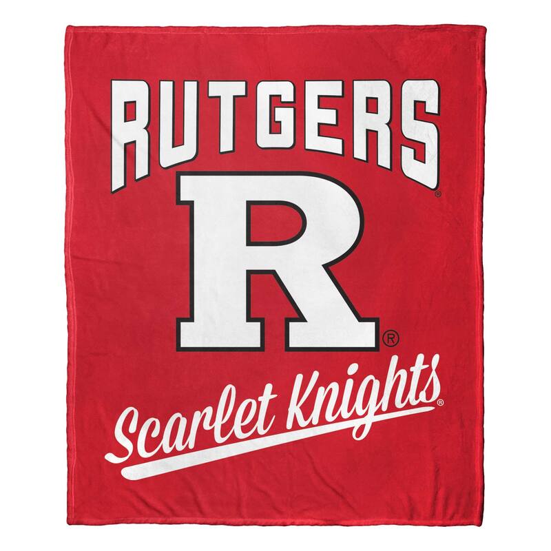 NCAA Big Ten Alumni Silk Touch Throw Blanket - 50" x 60" - Rutgers