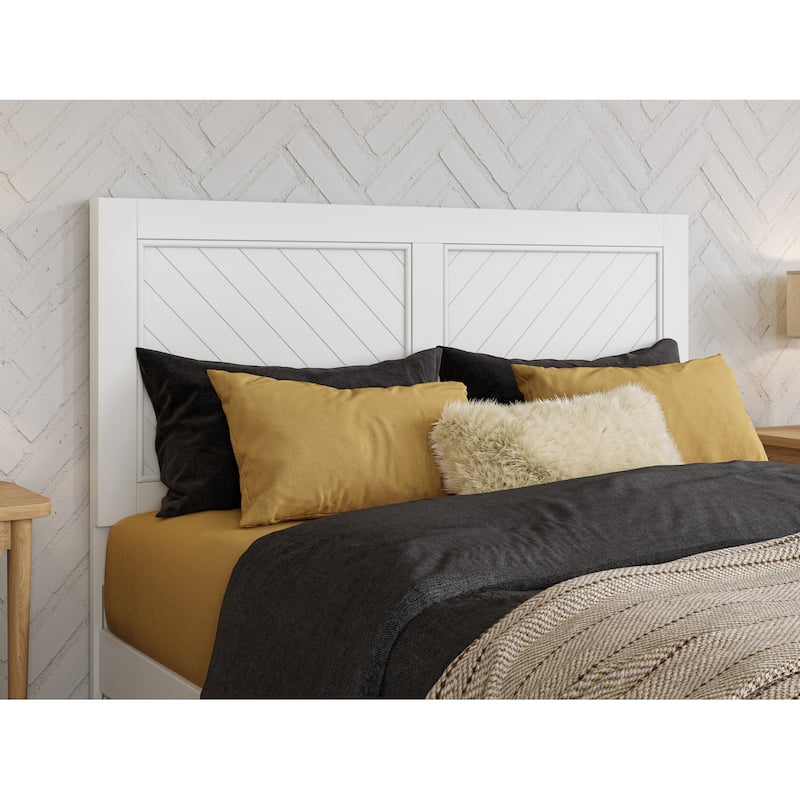 Clayton Platform Bed with Panel Footboard and Twin Trundle
