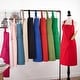 preview thumbnail 12 of 22, Cotton Kitchen Apron - Adjustable Neck Strap, Classic Cooking Apron with Front Pocket for Baking, Cooking and Everyday