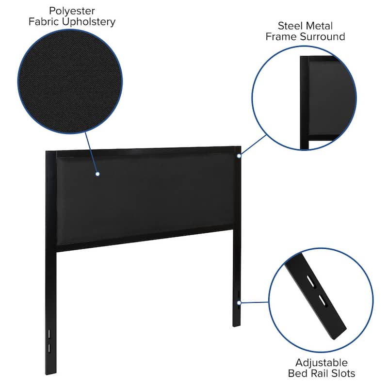 Metal Upholstered Headboard - Modern Headboard