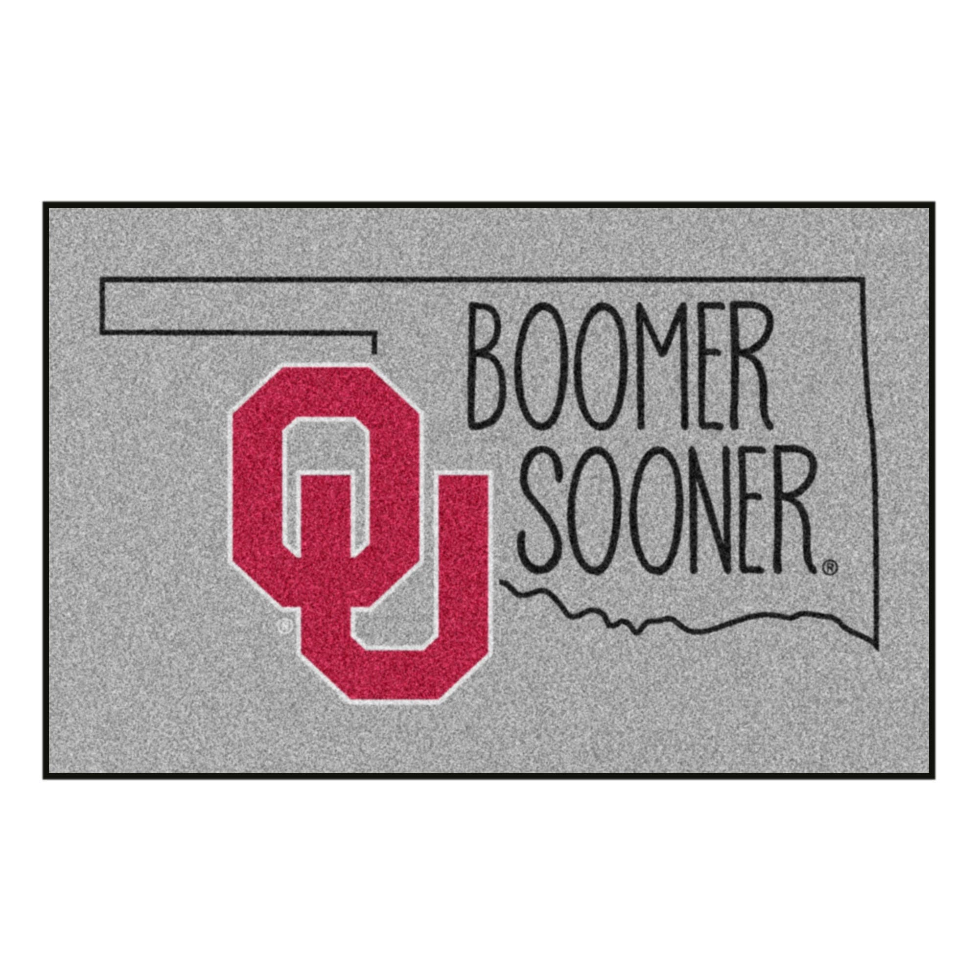 Oklahoma Sooners NCAA Home Field Indoor Area Rug