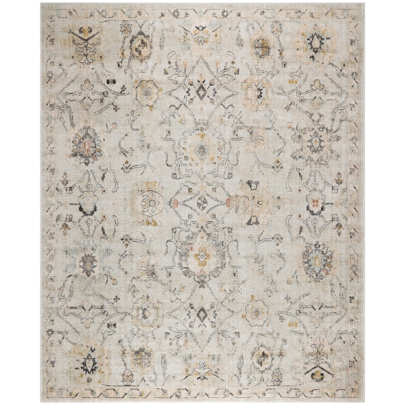 Nourison Oushak Home Indoor Persian Area Rug - 8' x 9' 10" - Grey