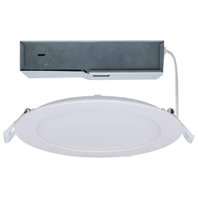 11/15 Watt LED Direct Wire Downlight 27K/3K/35K/4K/5K CCT 6 Inch Dual Dimming