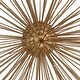 preview thumbnail 6 of 5, Antique Gold Metal Spider Design Wall Art (Set of 3)