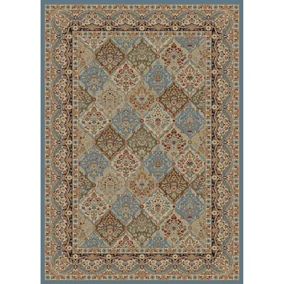 Mayberry Hometown Panel Kerman Traditional Area Rug