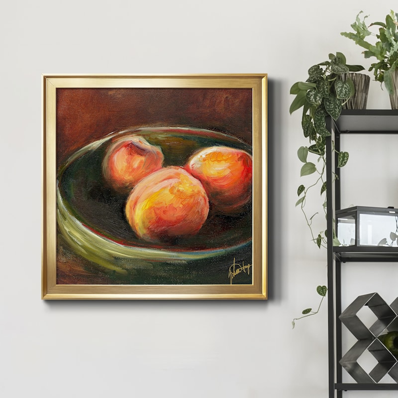 Printed Rustic Fruit II-Premium Framed Canvas - Ready to Hang