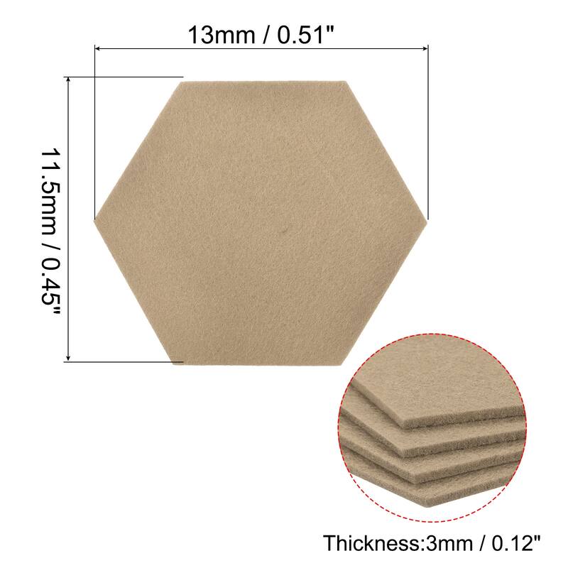 Felt Coasters, 9pcs Absorbent Pad Coaster for Drink Cup Pot Bowl Vase