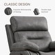 preview thumbnail 49 of 60, Lauren Manual Recliner Glider Rocker Chair for Living Room