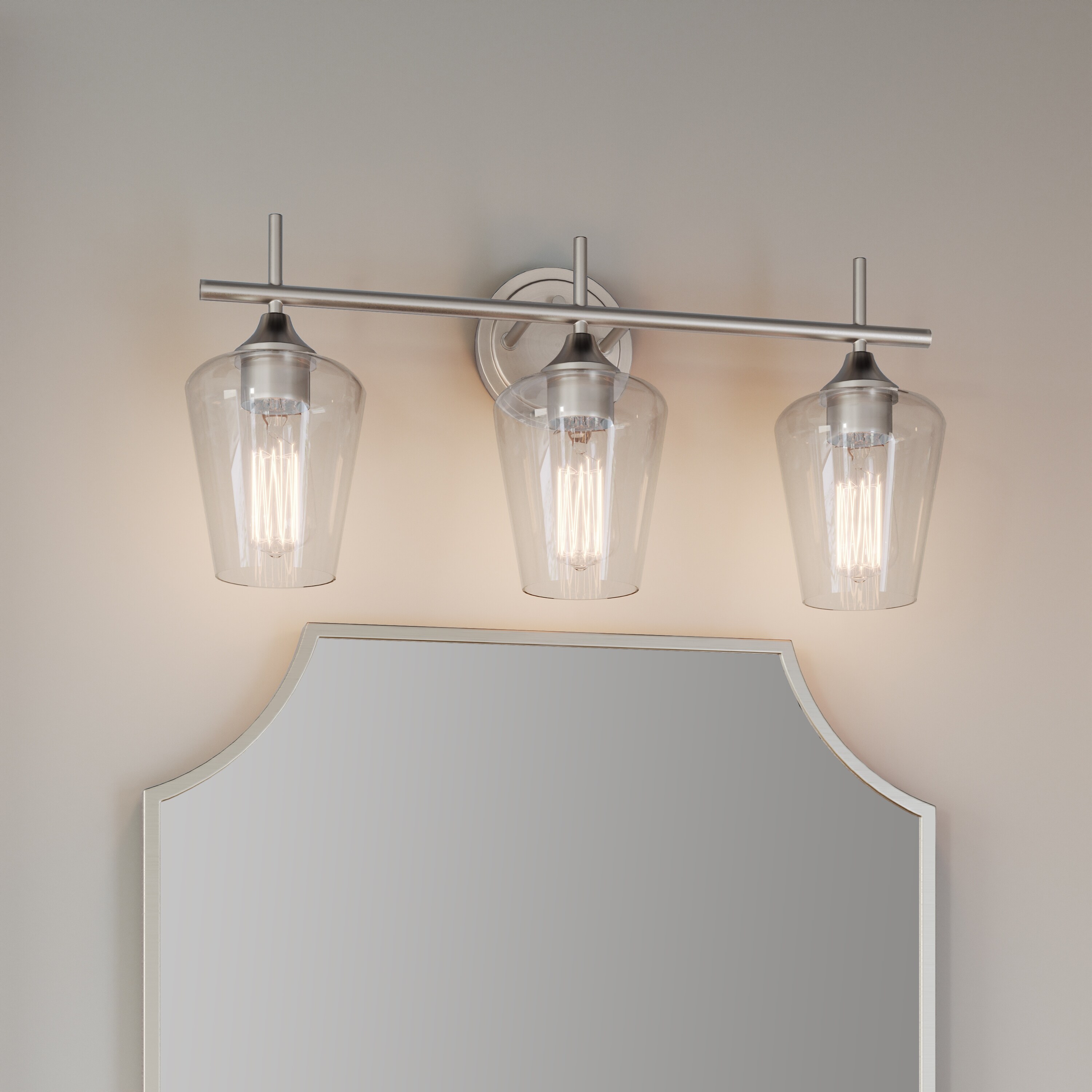 Hickerson 3 light shop vanity