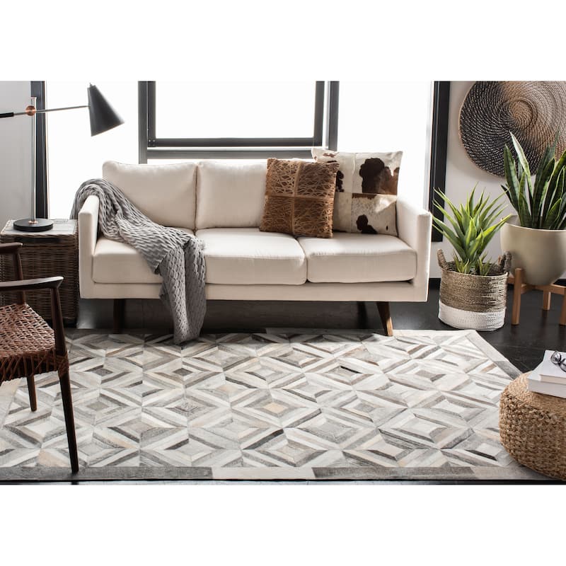 SAFAVIEH Handmade Soho Abbey Modern Wool Rug