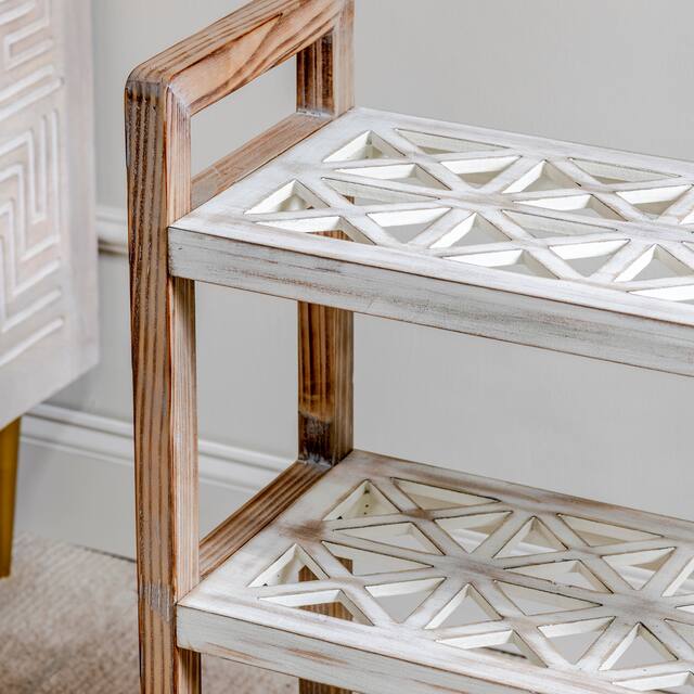 Luna Three Tiered Shelf - 24 x 10.5 x 30