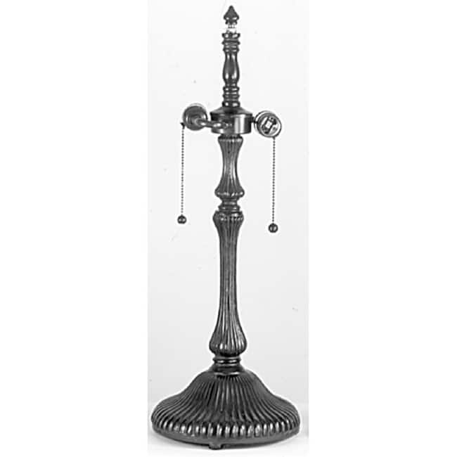 Meyda Tiffany 12223 Ribbed 23" Tall Lamp Base - Natural