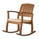 preview thumbnail 7 of 16, Lucca Outdoor 3-pc. Rocking Chair Set by Christopher Knight Home