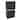 Lockable Storage Cabinet with 3 Adjustable Shelves - Gray - 48 in