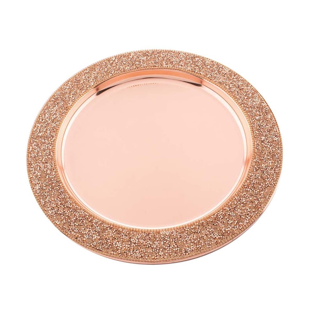 Sparkles Home Luminous Rhinestone Charger Plate