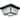 Two-Light 10-1 4" Flush Mount for Indoor Outdoor use - 5.5" x 10.25" x 10.25"