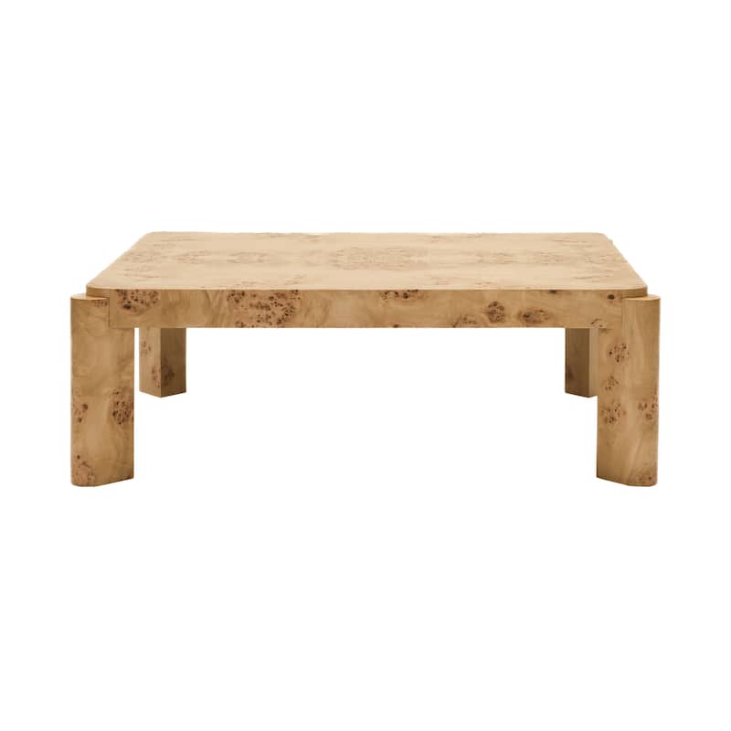 Studio London Chorus 46" Coffee Table with Wood Modern Design
