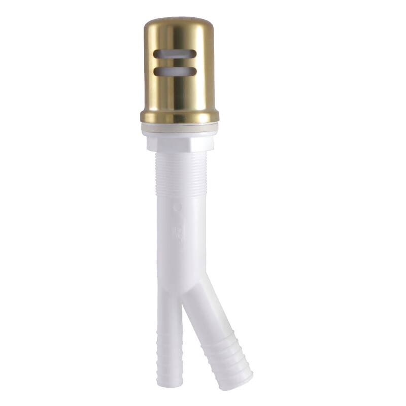 Kingston Brass Trimscape Brass and Plastic Air Gap - Brushed Brass