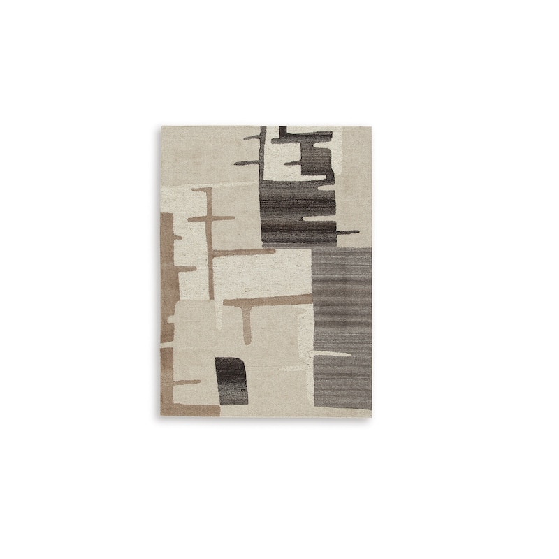 Signature Design by Ashley Kencher Beige/Brown Rug