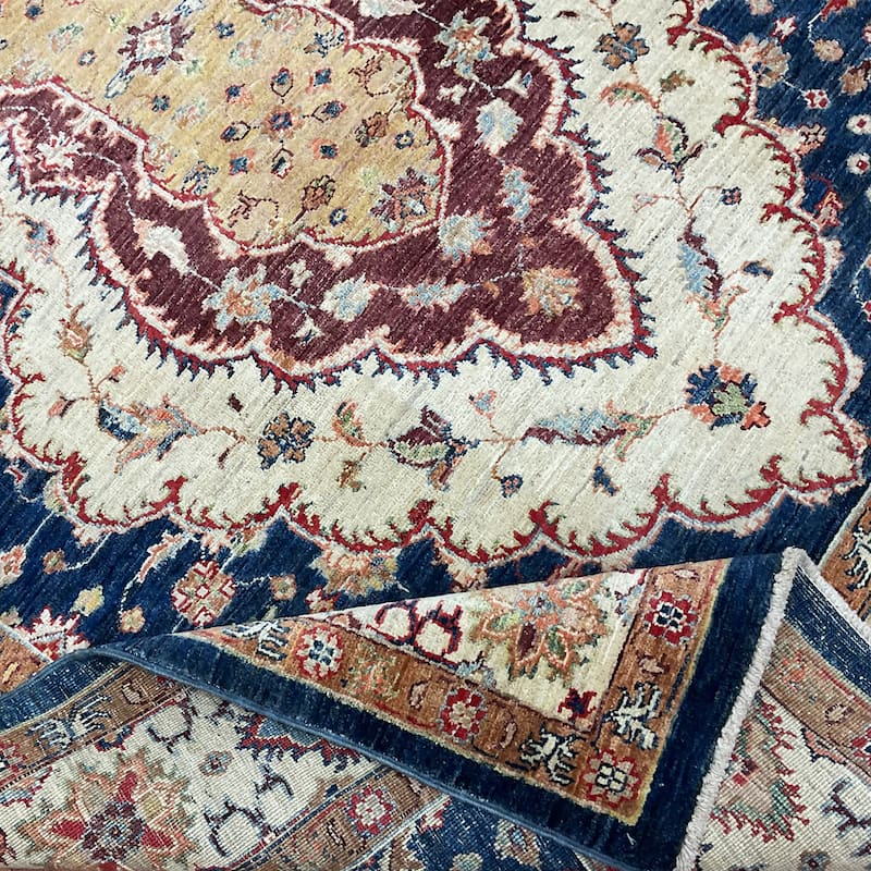 HERAT ORIENTAL Handmade Oushak Wool Rug - 5'11" x 7'10"