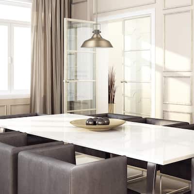 Sutton 1-Light Matte Brass Indoor Pendant - one size