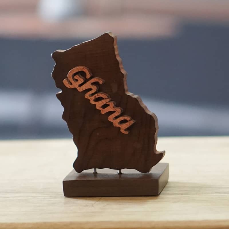 Novica Handmade Beloved Ghana Ebony Wood Sculpture