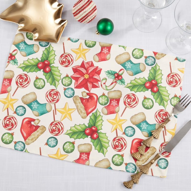 Christmas Placemat (Set of 4) - 14"x20"