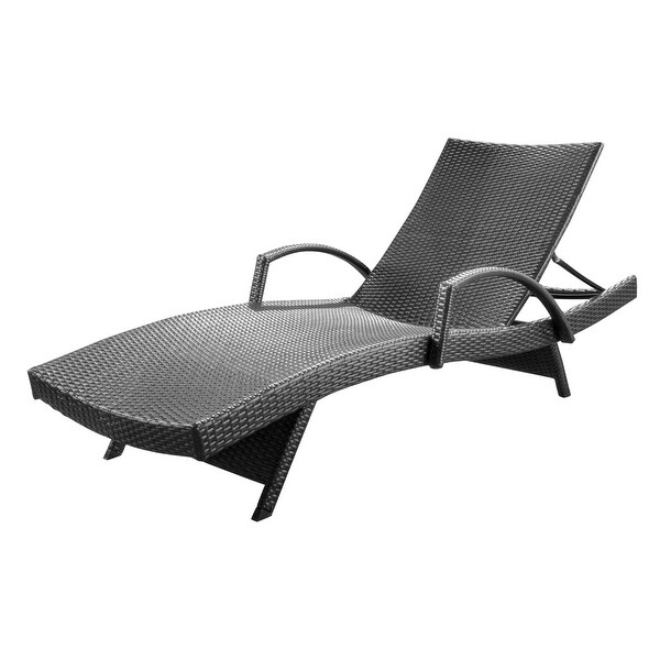 Toscana outdoor wicker sales chaise lounge