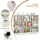 preview thumbnail 23 of 21, 41 inches Wooden Toy Storage Organizer with 10 Cubes for Classroom Daycare Nursery Kindergarten - 55" x 9.5" x 41" (L x W x H)