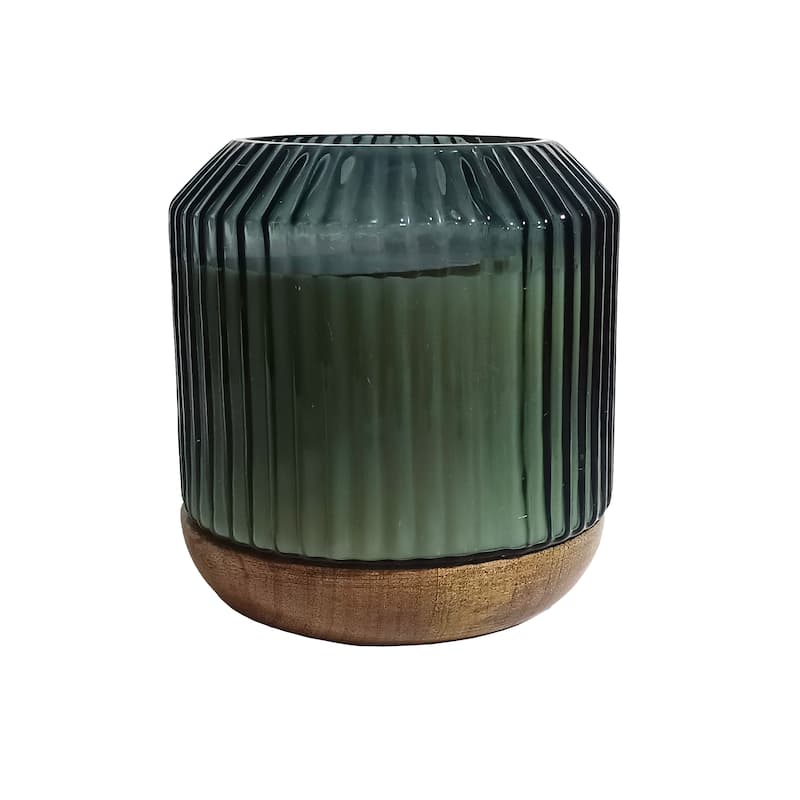 Sagebrook Home Artisan Candle - Enhance Your Sanctuary with Exquisite Aroma - Perfect Addition to Home Decor - 6" x 6" x 7"