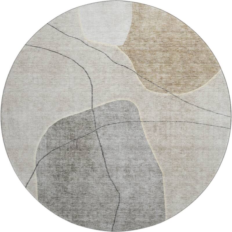 Premium Washable Super Soft Abstract Mod Mayfield Rug