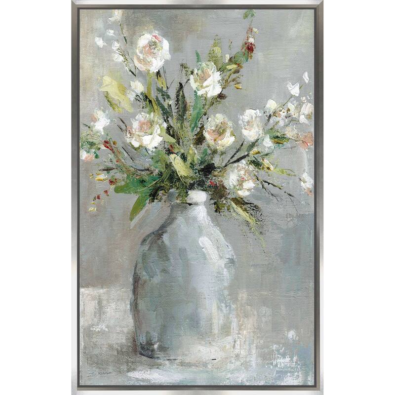"Country Bouquet I" by Carol Robinson Print on Floating Canvas