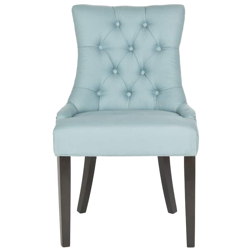 SAFAVIEH Chelsey Grey Ring Dining Chair (Set of 2) - 22" x 25.6" x 36.4" - 22"W x 25"D x 36"H