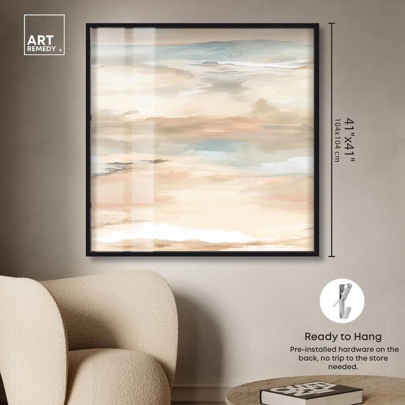 Roseate Skyfall I Shadowbox by Art Remedy