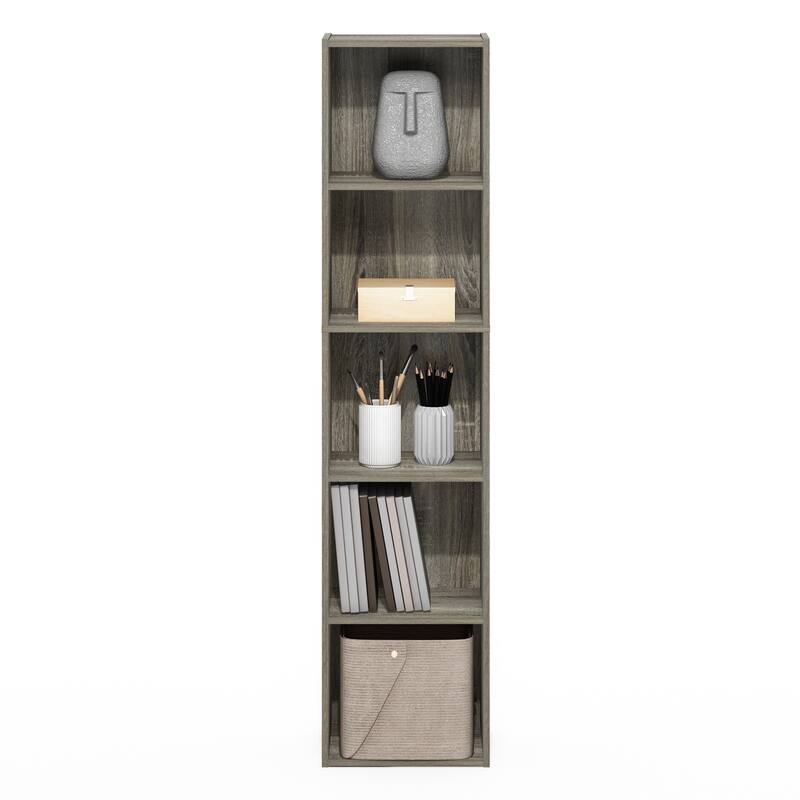 Furinno Pasir 5-Tier Open Shelf Bookcase
