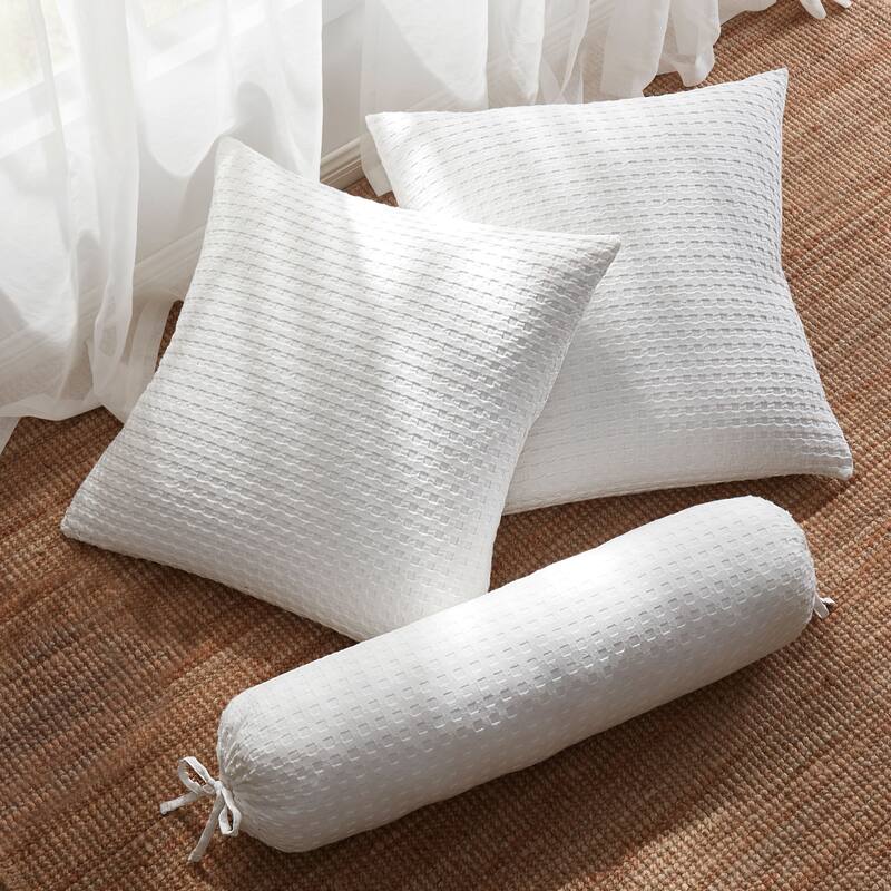 DKNY PURE Waffle Euro Sham