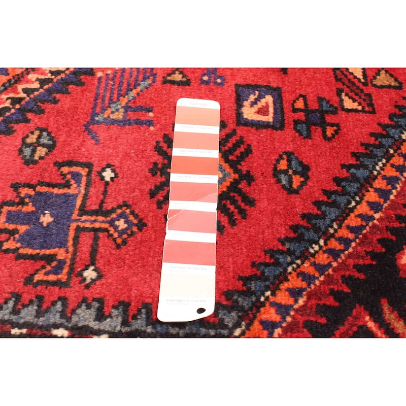 ECARPETGALLERY Hand-knotted Anadol Red Wool Rug - 4'9 x 7'6