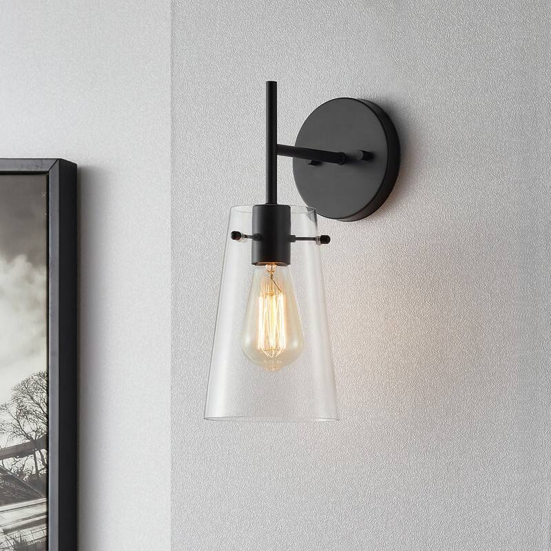 KAWOTI 5-in W 1-light Modern Armed Wall Sconce