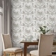preview thumbnail 2 of 2, Laura Ashley Tuileries Dark Dove Grey Wallpaper